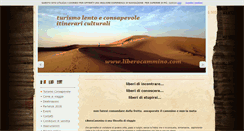 Desktop Screenshot of liberocammino.com